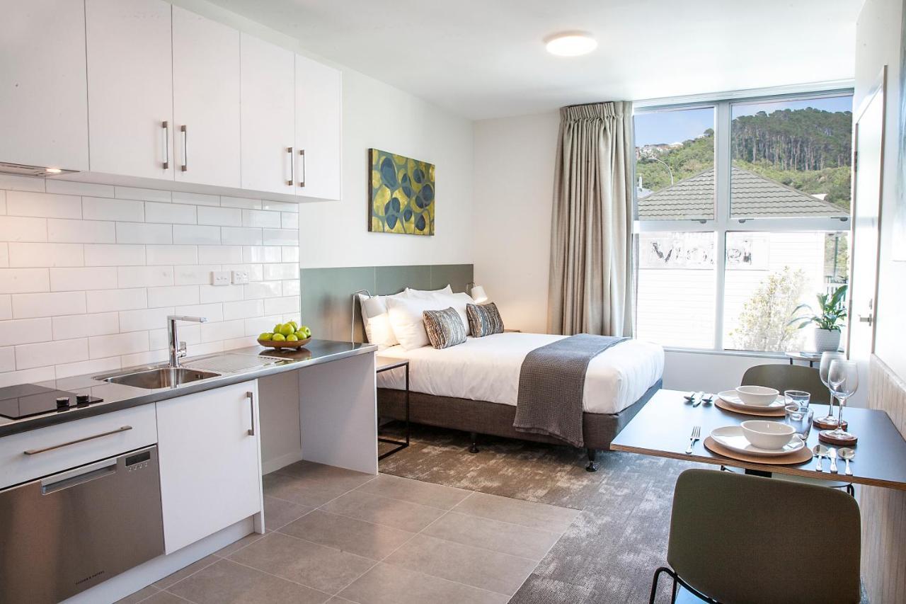 ולינגטו Sojourn Apartment Hotel - Riddiford מראה חיצוני תמונה
